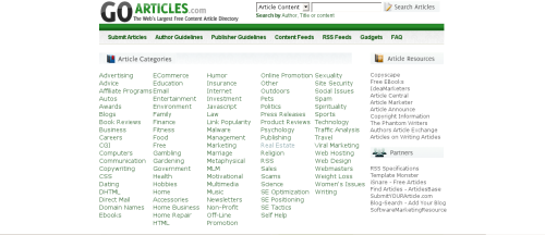 Go Articles