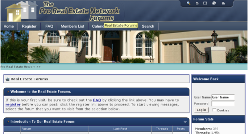 The Pro Real Estate Network Forums