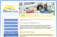 Screen Shot: 96short.com