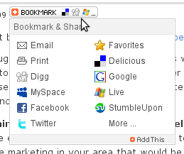 AddThis Button