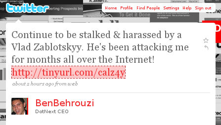 CEO of LeapFish Continues his attacks